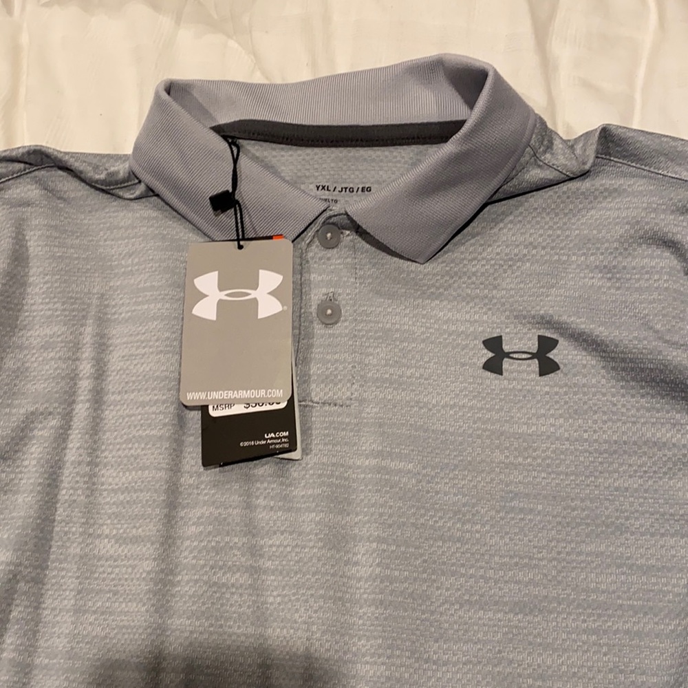 UA Gray Polo